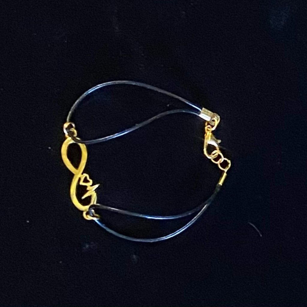 Infinity Heart Ekg Bracelet